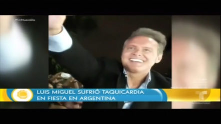 Luis Miguel Sufrió Taquicardia En Fiesta En Argentina