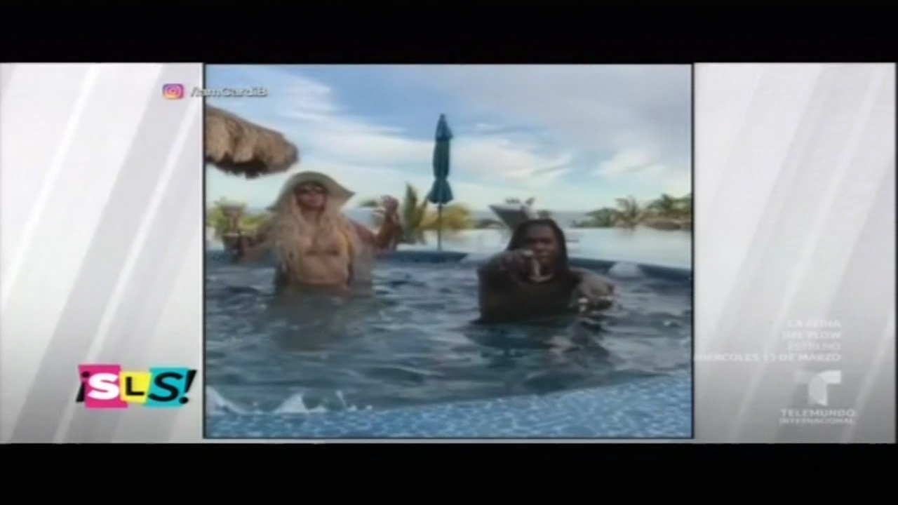 Cardi B Disfrutando De Unas Vacaciones Con Su Esposo