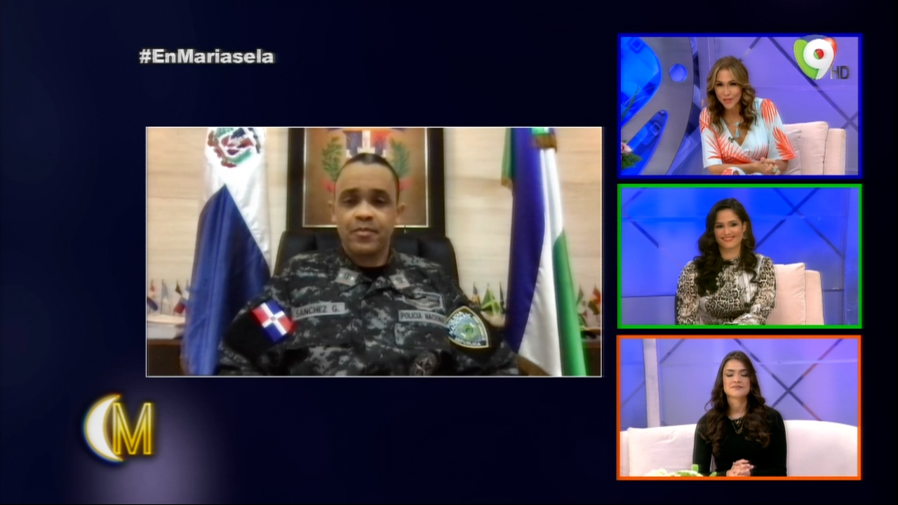 Mayor General De La Policia Enfrenta Cada Una De Las Preguntas Hechas Por Mariasela Y Todo Su Equipo