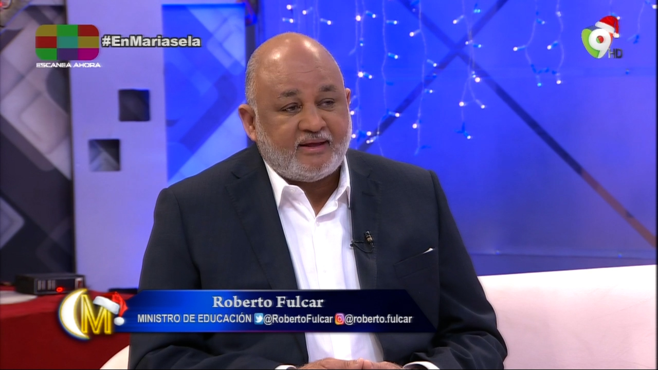 Entrevista Exclusiva Al Ministro De Educación Roberto Fulcar (1/3)