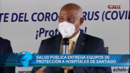 Salud Publica Entrega Equipos De Proteccion A Hospitales De Santiago