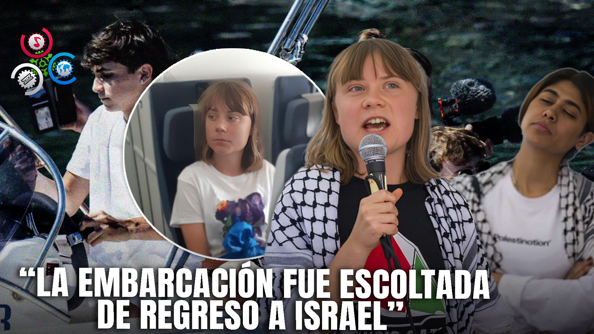 Greta Thunberg Junto A Otros De La Flotilla De La Libertad Son Deportados