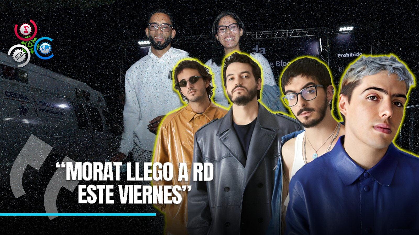 Grupo Morat Ofreció Concierto Este Viernes En El Estadio Quisqueya