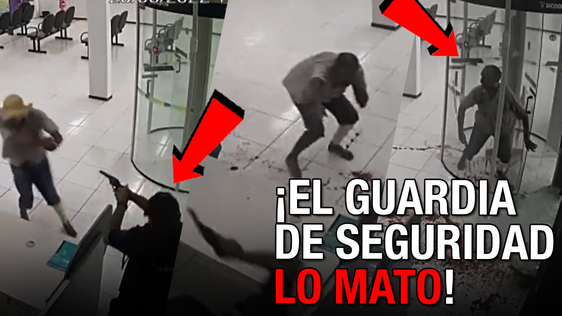 ¡Guardia De Seguridad ASESINA A Tiros A Delincuente En Un Intento De Asalto! 