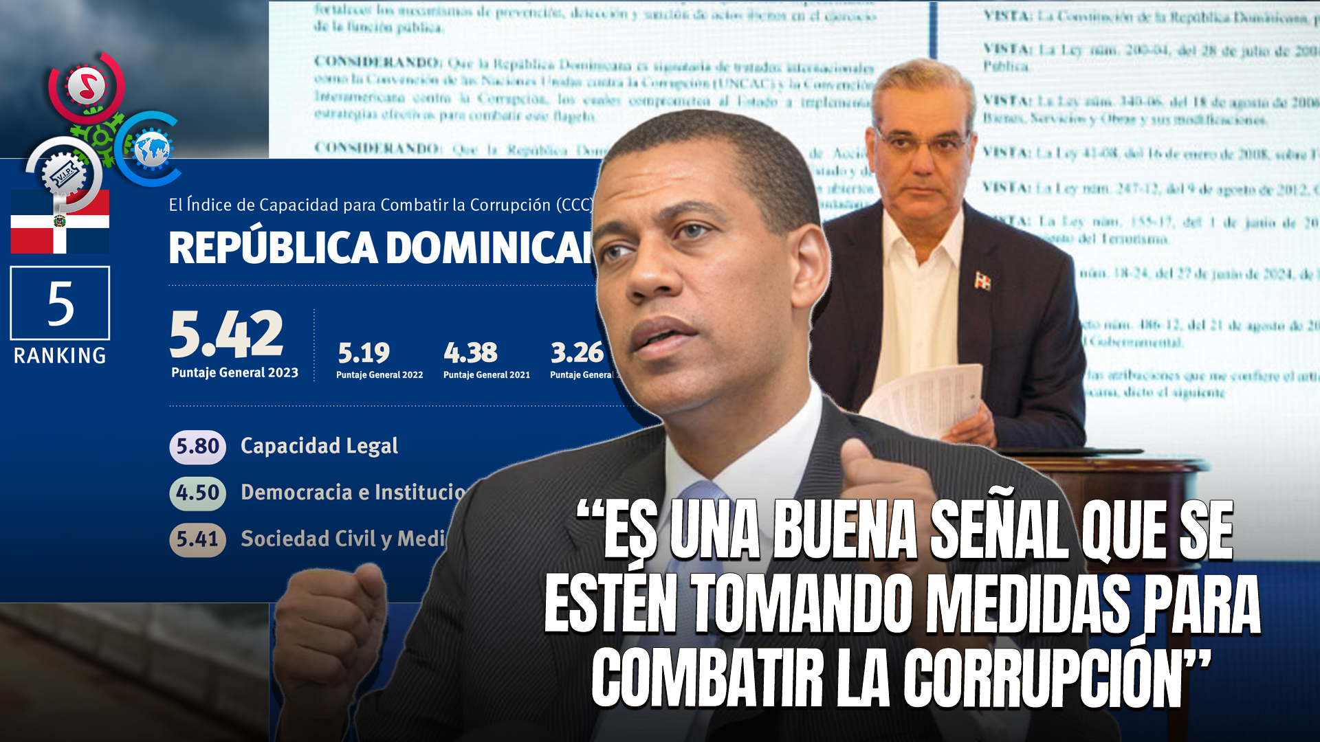 Guido Gómez Resalta El Compromiso Del Gobierno De Abinader En La Lucha Contra La Corrupción