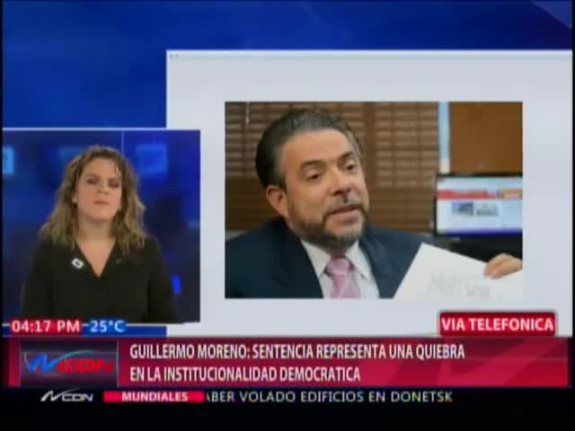 Guillermo Moreno Opina Sobre La Sentencia A Félix Bautista Y Dice Que La Suprema Corte De Justicia Debe Renunciar