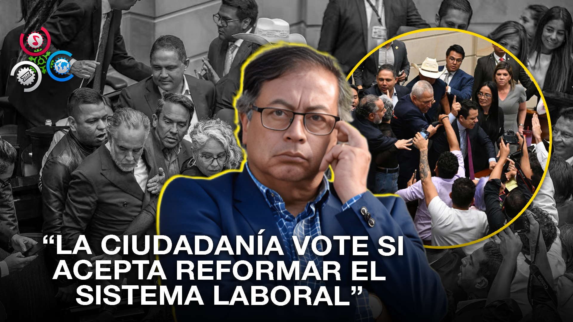 Gustavo Petro Convoca Movilizaciones Tras Rechazo Del Referéndum Laboral
