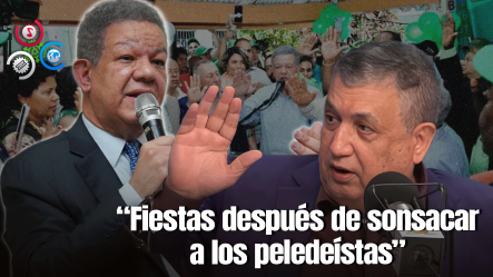 Gustavo Sánchez Arremete Contra Leonel Por Celebrar La Renuncia De Peledeístas