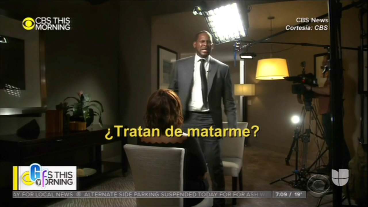 R Kelly No Logra Controlar Sus Emociones En Medio De Una Entrevista