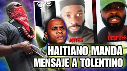 Se Le Fue La Rabia: Haitiano Que Amenazó Con Realizar Guerra En Contra De RD Graba Otro Video