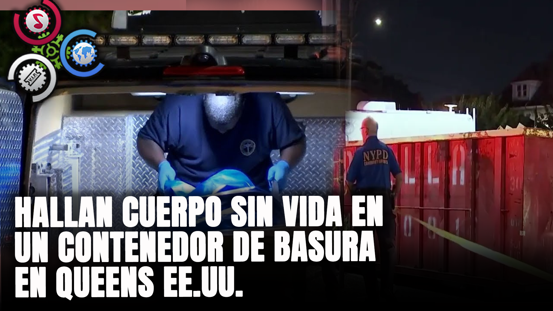 HALLAN CUERPO SIN VIDA En Un Contenedor De Basura En Queens EE.UU.