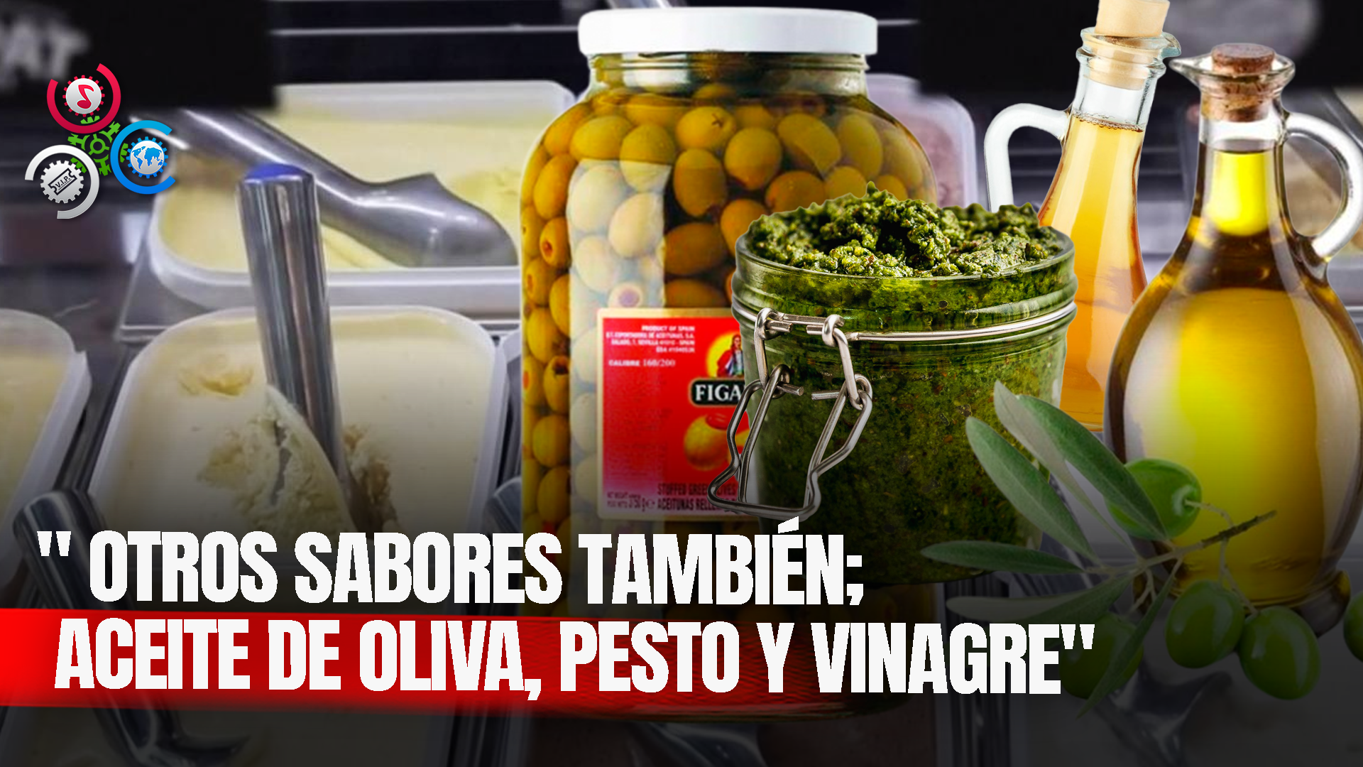 ‘NO LO CREERÁS’, Venden Helados Exóticos De Aceitunas En El Reino Unido