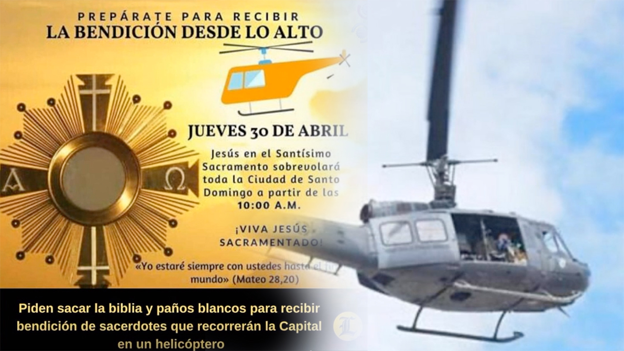 Proponen Realizar Misa Desde El Aire | Red Activos 