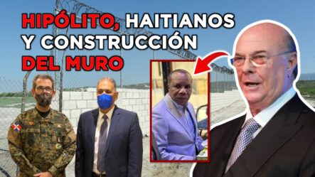 Hipólito Mejía Y Empresarios Haitianos Detrás De Construcción Del Muro