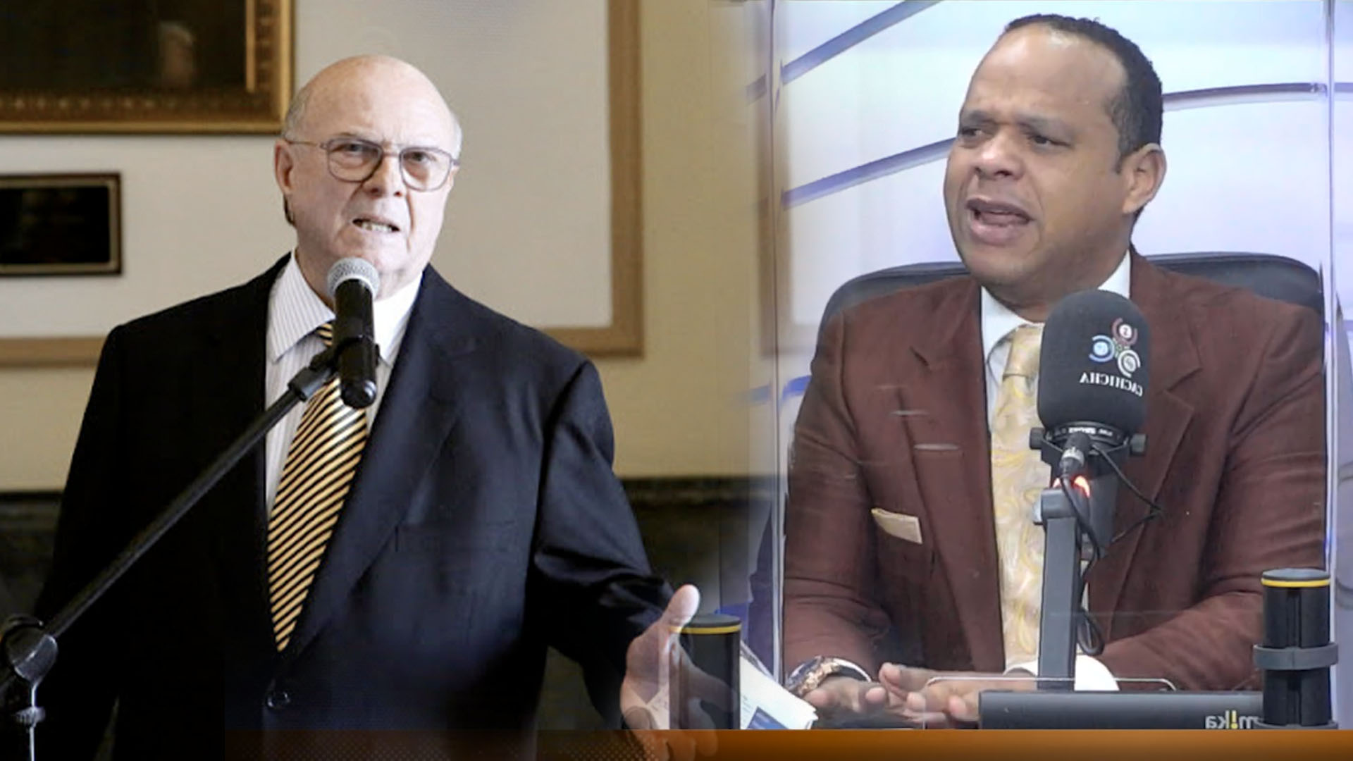 Vuelve Hipólito Mejía Al Palacio A Hacer Chistes, Se Molesta Alfredo De La Cruz