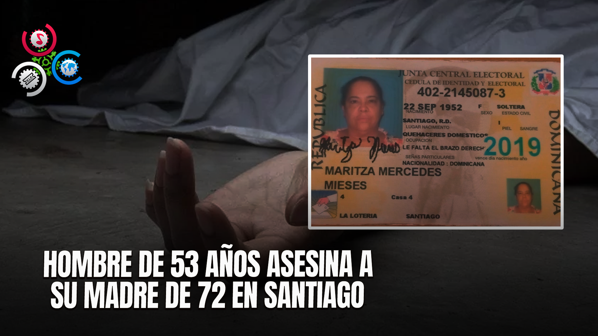 Policía Nacional Arresta Hombre Acusado De Quitarle La Vida A Su Madre En Santiago