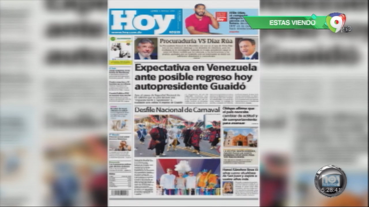 Portada De Los Periódicos Del Día De Hoy 4 De Marzo Del 2019
