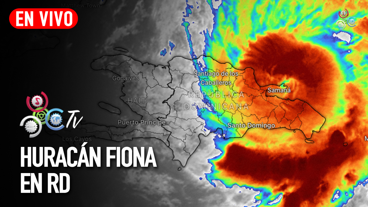 PASO DEL HURACÁN FIONA POR RD | 19-09-2022 #ENVIVO