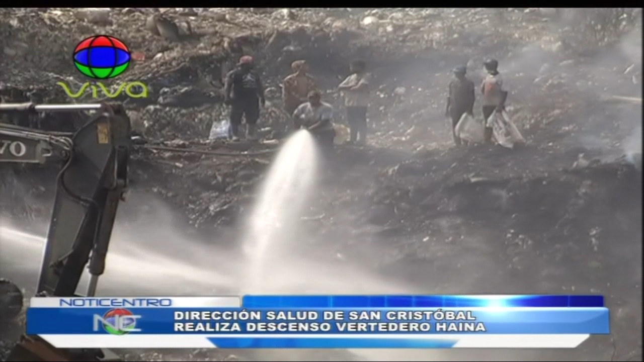 Dirección Salud De San Cristóbal Realiza Descenso Vertedero Haina