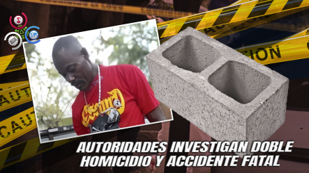 Haitiano Mata A Su Pareja Y A Su Hijo De Tres Años Con Un Block En Santiago Oeste