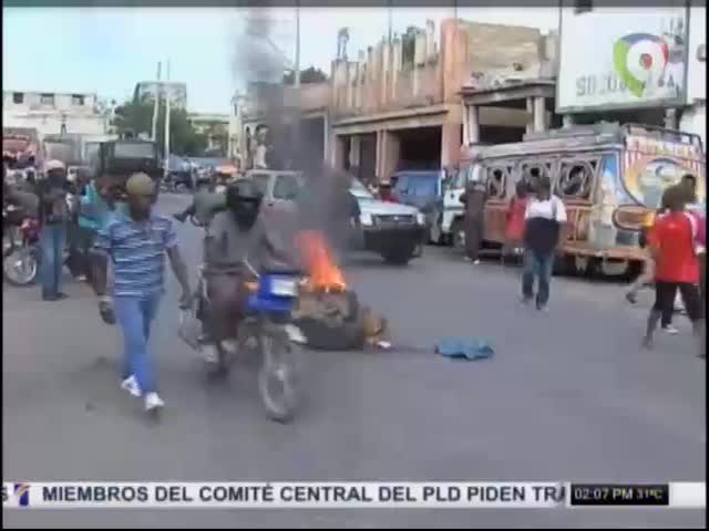 Haitianos Marchan Contra República Dominicana Y Los Haitianos Muertos En Territorio Nacional #Video