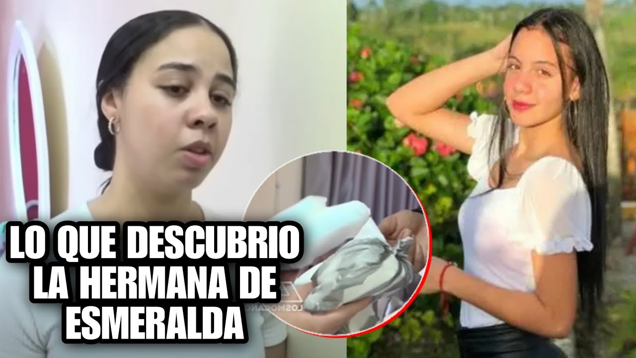 Hermana De Esmeralda Richiez Muestra LA FUNDA Que Le Dio El Profesor, ¿qué Había Dentro?