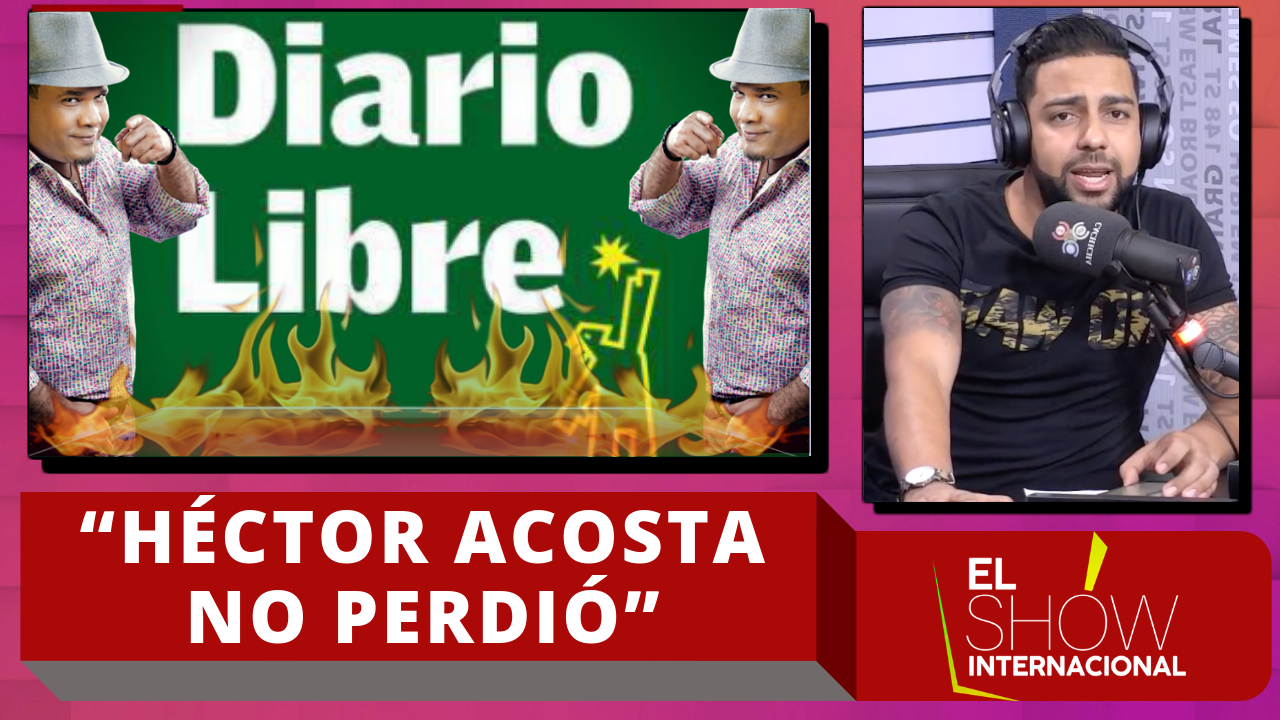 Wilson Sued Desmiente La Derrota De Héctor Acosta En Las Primarias Del PRM Y Le Manda Fuego A Diario Libre – El Show Internacional | CachichaTV