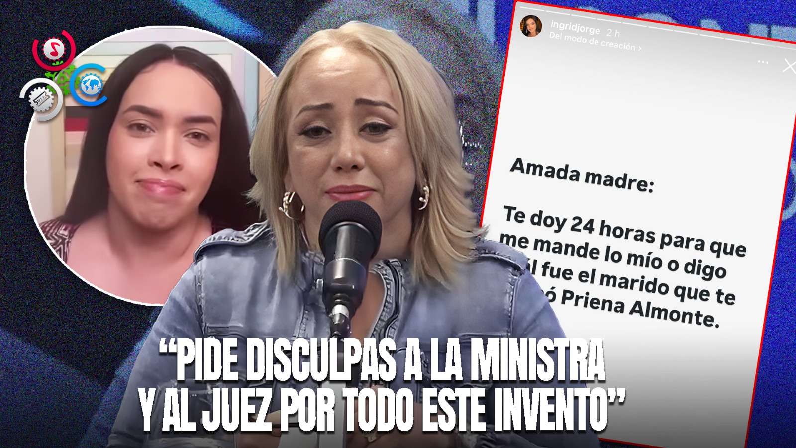 Ingrid Jorge Denuncia A Su Madre “La Tora” Por Difamarla A Cambio De Dinero