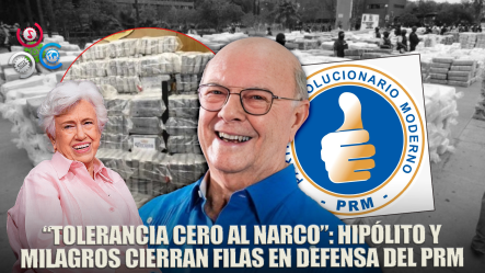Hipólito Mejía Y Milagros Ortiz Bosch Defienden Lucha Del PRM Contra El Narco