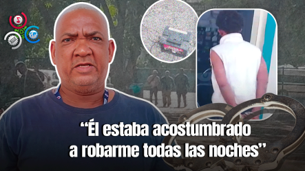 Hombre Atrapa él Mismo A Ladrón Que Robaba Diariamente Su Taller En Nibaje Santiago