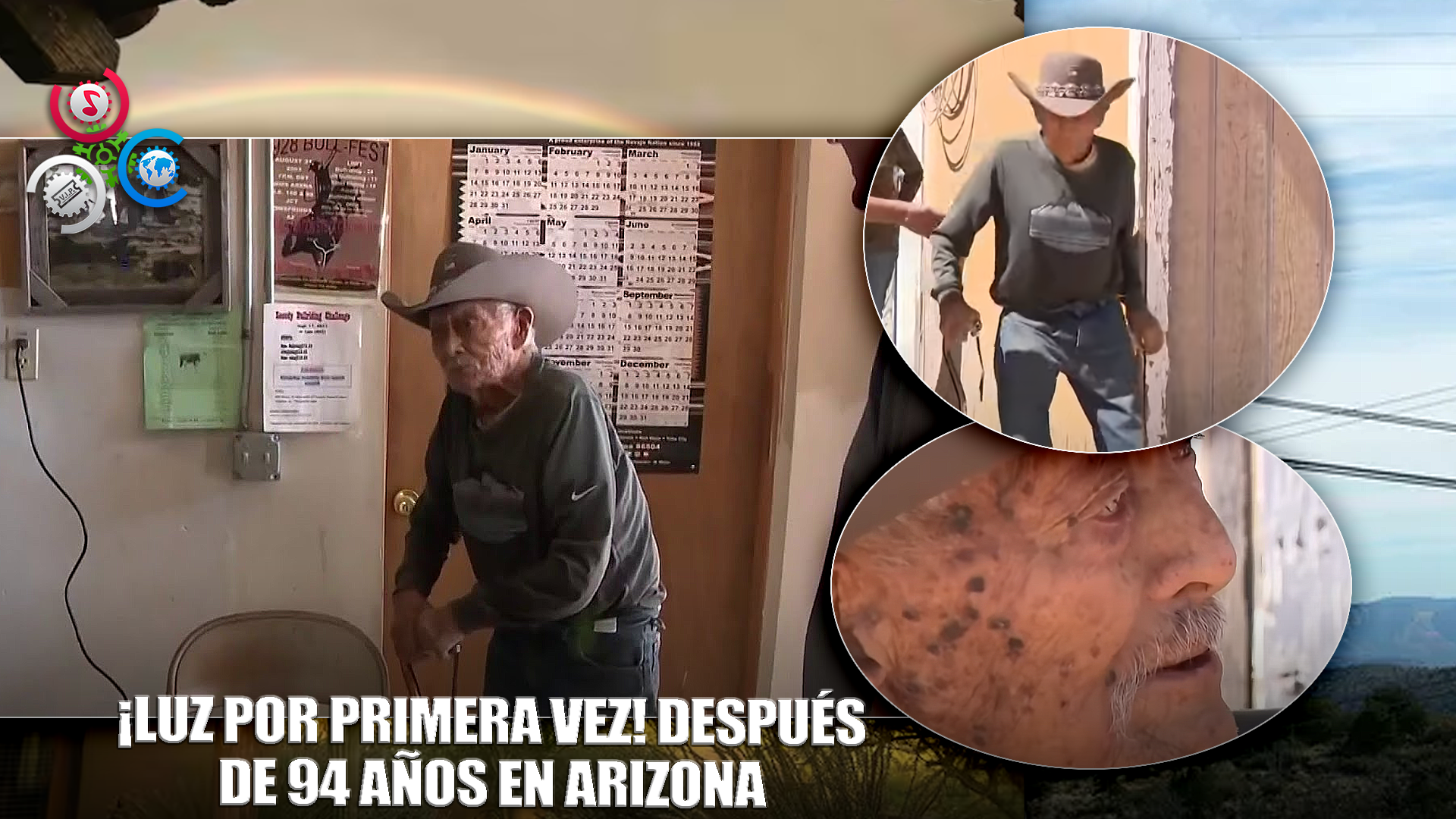 Hombre De 94 Años Estrena Luz En Su Hogar Por Primera Vez