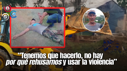Hombre Pierde El Conocimiento Tras Demolición De Su Vivienda Durante Desalojo En Higüey