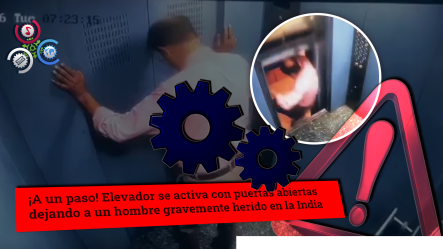 Hombre Sobrevive Milagrosamente Tras Activarse Un Ascensor Con Las Puertas Abiertas