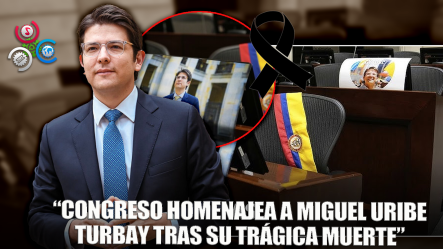 Homenaje Al Senador Miguel Uribe Turbay En El Congreso