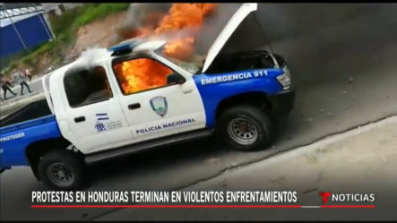 Tensión Y Violencia En Honduras
