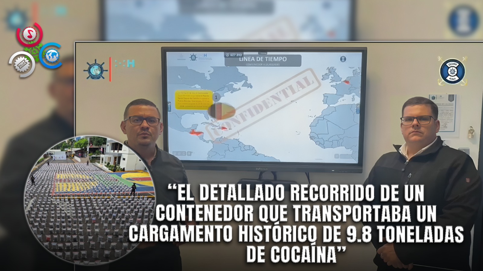 Honduras Revela Recorrido De Contenedor Con Cargamento Histórico De Cocaína Hacia RD