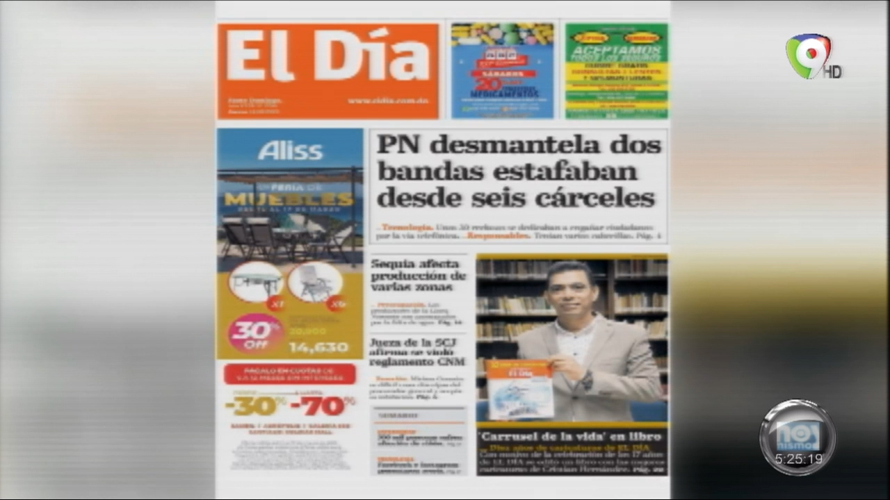 Portada De Los Periódicos Del Día De Hoy 14 De Marzo Del 2019