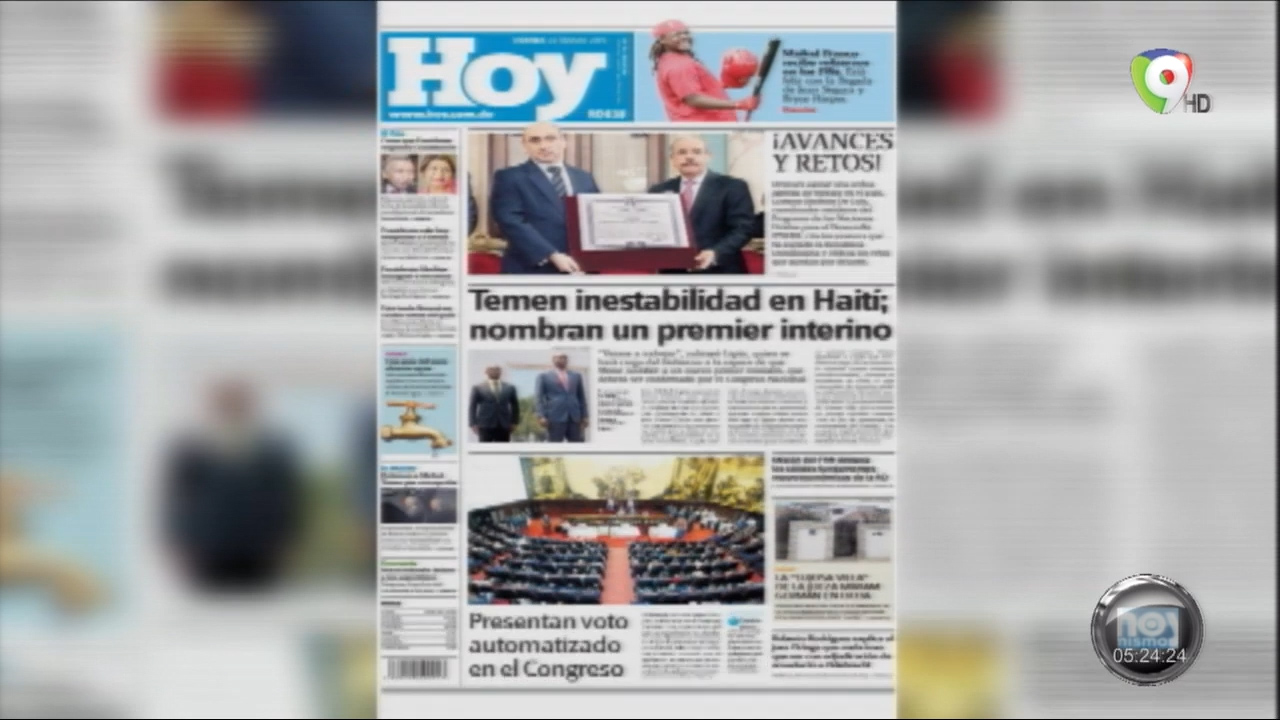Portada De Los Periódicos Del Día De Hoy 22 De Marzo Del 2019
