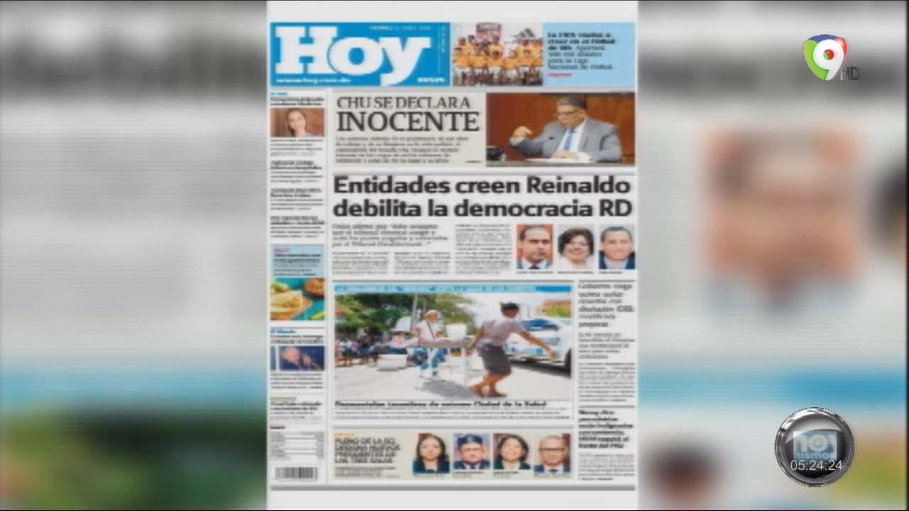 Portada De Los Periódicos Del Día De Hoy 12 De Abril Del 2019