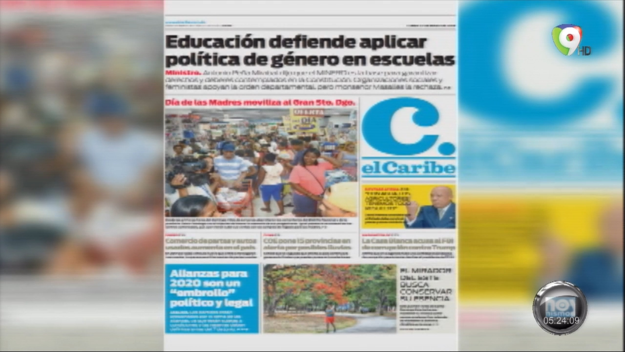 Portada De Los Periódicos Del Día De Hoy 26 De Mayo Del 2019