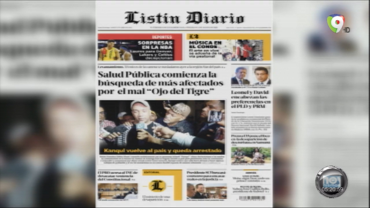 Portada De Los Periódicos Del Día De Hoy 9 De Abril Del 2019