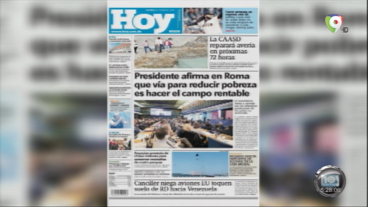 Portada De Los Periódicos Del Día De Hoy 15 De Febrero 2019
