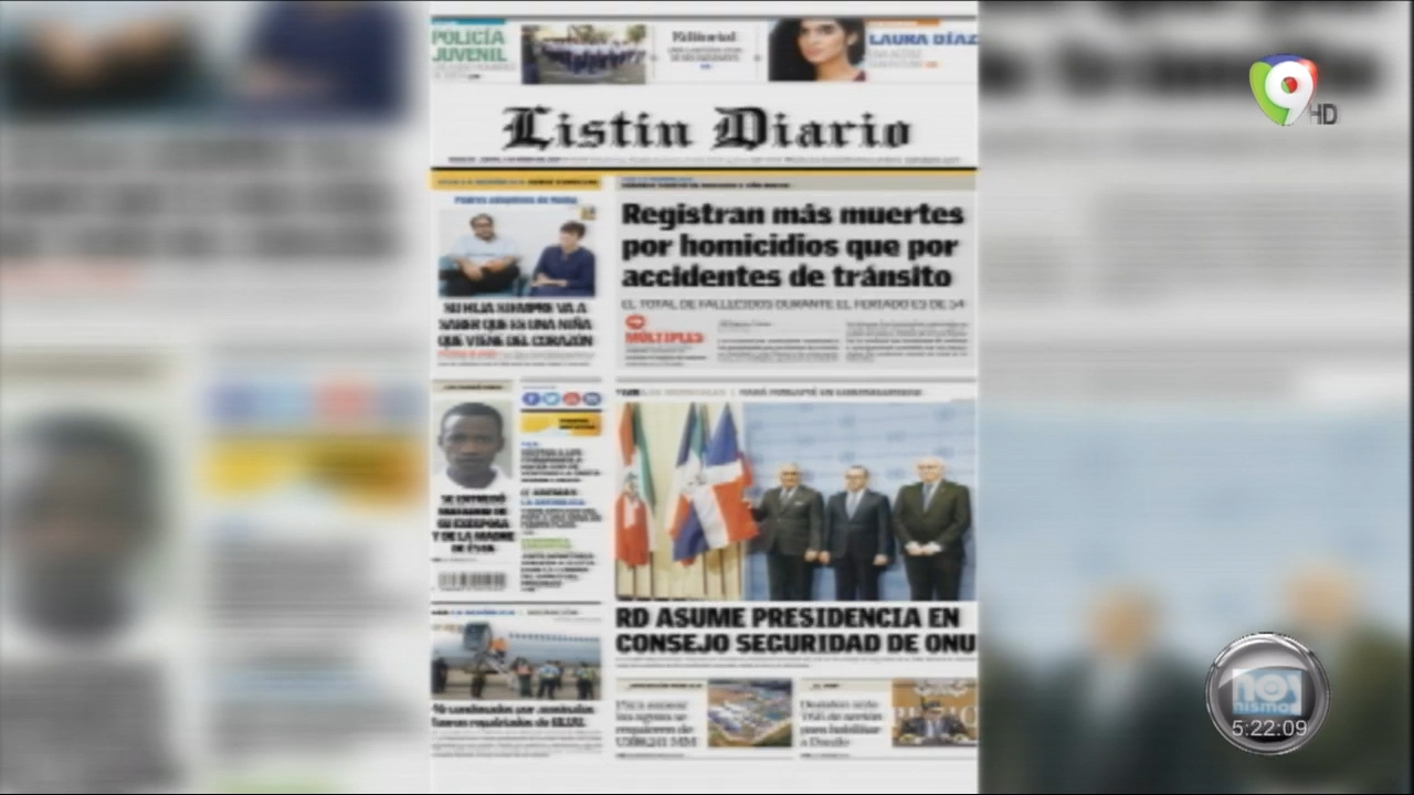 Portadas De Los Periódicos Del Día De Hoy