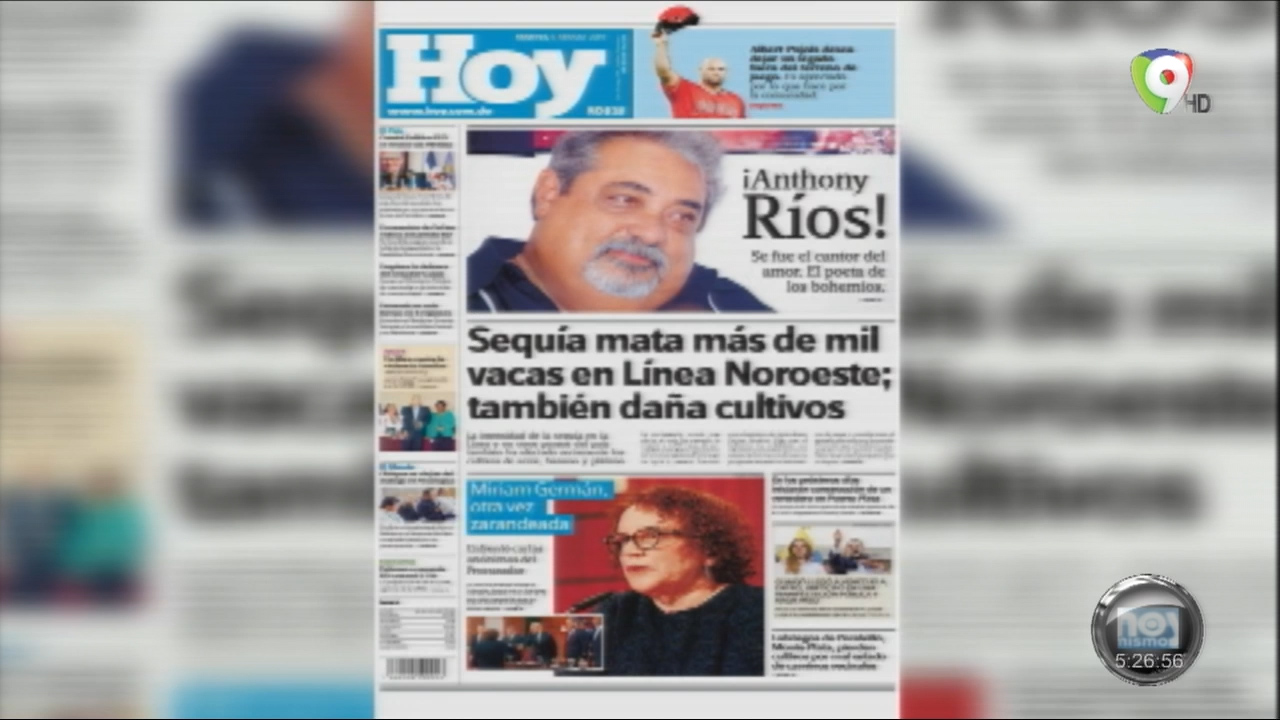 Portada De Los Periódicos Del Día De Hoy 5 De Marzo Del 2019