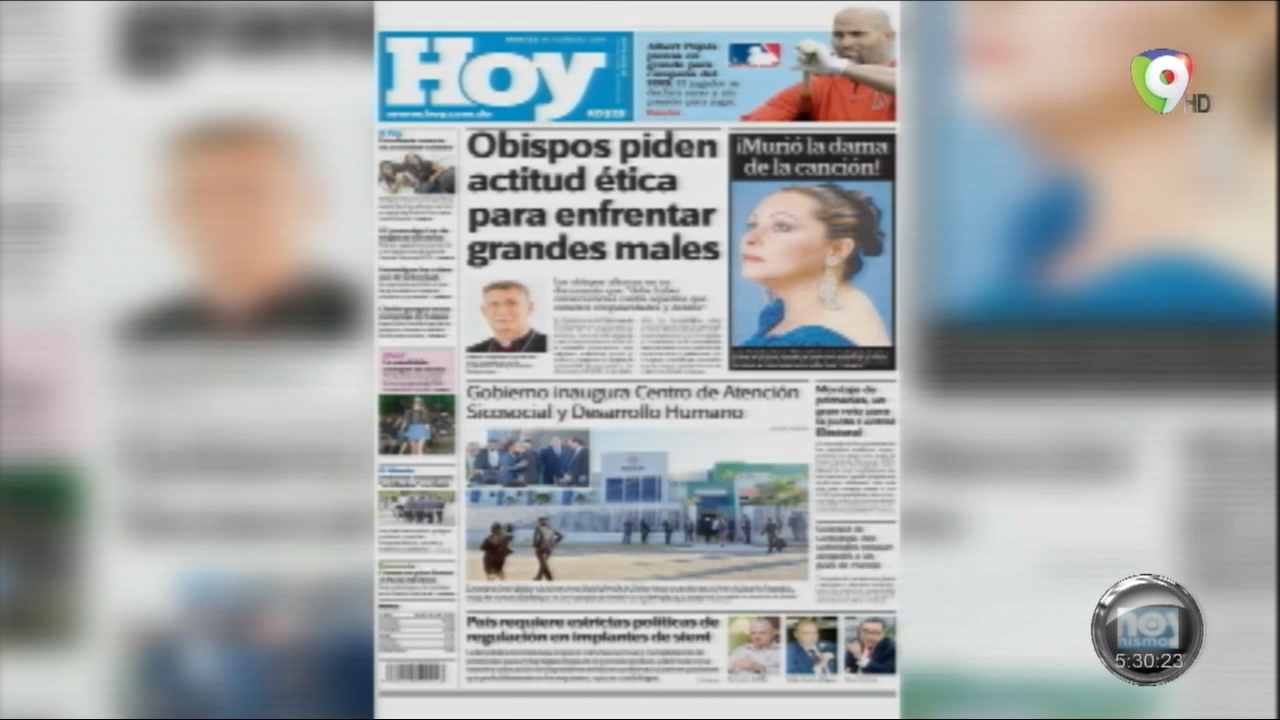 Portada De Los Periódicos Del Día De Hoy 19 De Febrero 2019