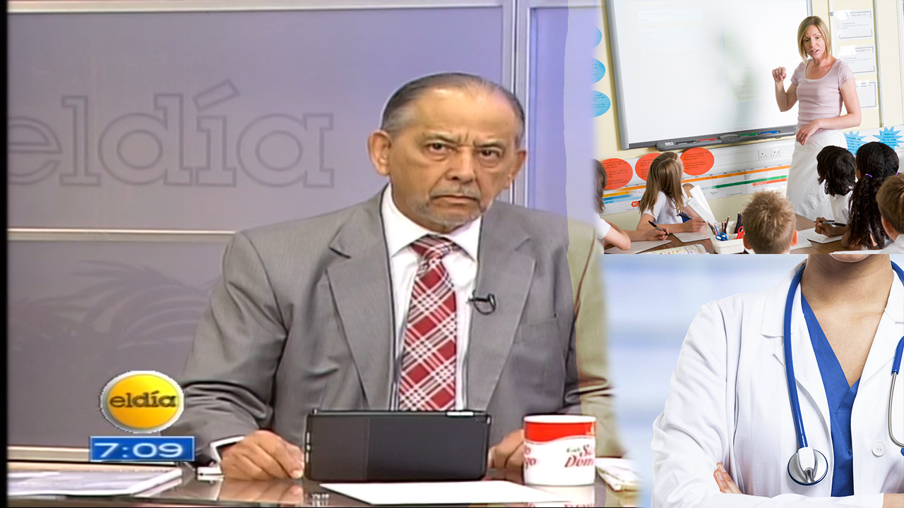 Huchi Lora: Médicos Y Profesores Presionan Al De Abajo Para Ablandar El De Arriba