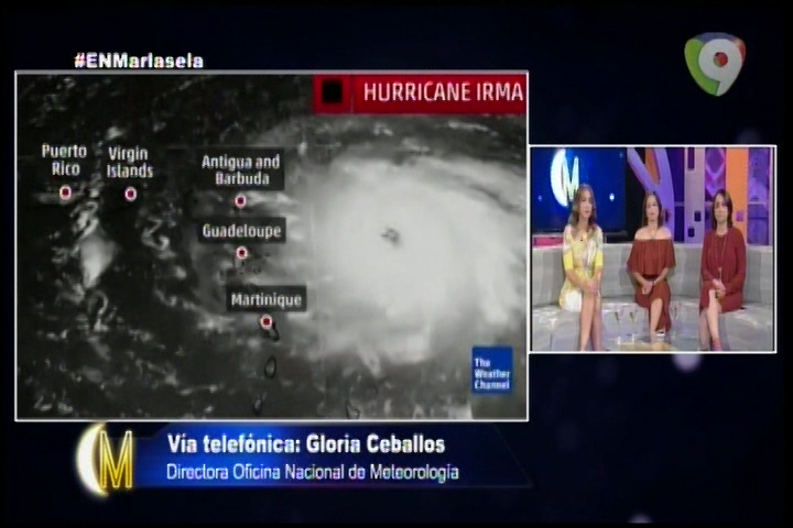 La Ing. Gloria Ceballos Nos Actualiza Sobre Los Últimos Detalles Del Inminente Huracán Irma «Esta Noche Mariasela»