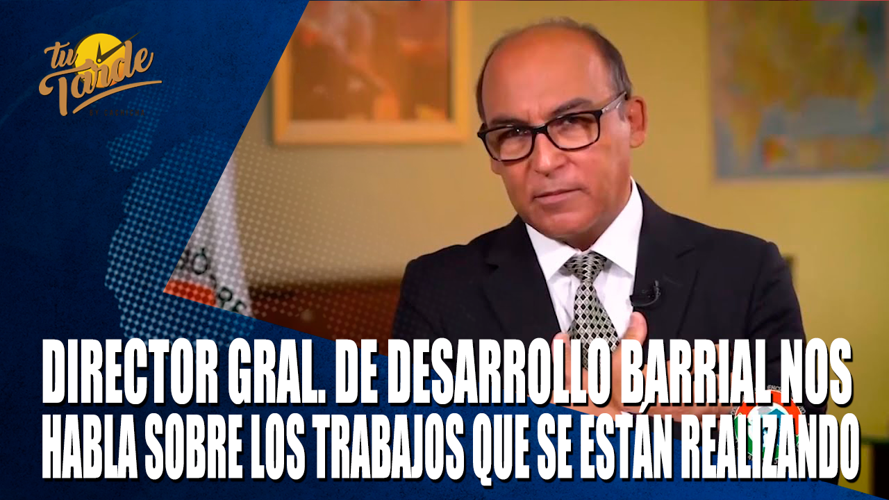 Director Gral. De Desarrollo Barrial Nos Habla Sobre Los Trabajos Que Se Están Realizando – Tu Tarde By Cachicha
