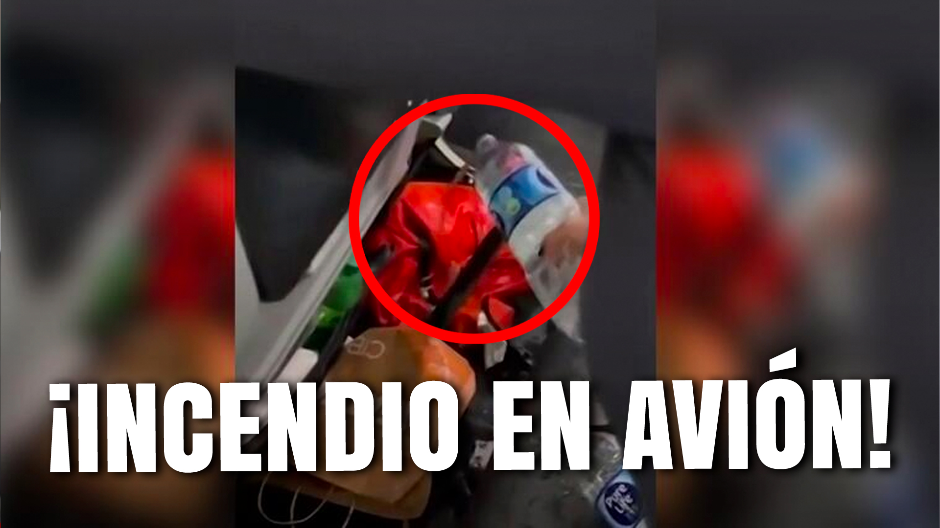 Así Los Pasajeros De Un Avión Apagaron Un Incendio Ocasionado Por Una Batería