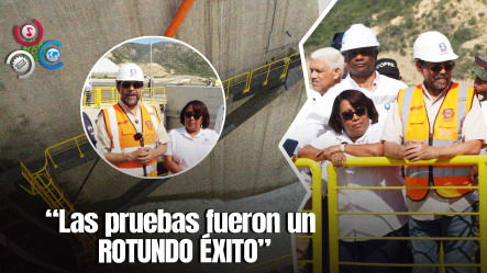 INDRHI Realiza Con éxito Pruebas En Compuertas Y Otros Componentes De La Presa Montegrande